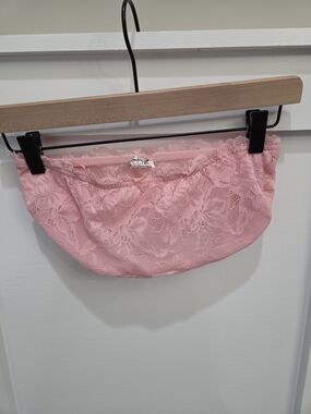 Free People Blush Pink Lace Bandeau